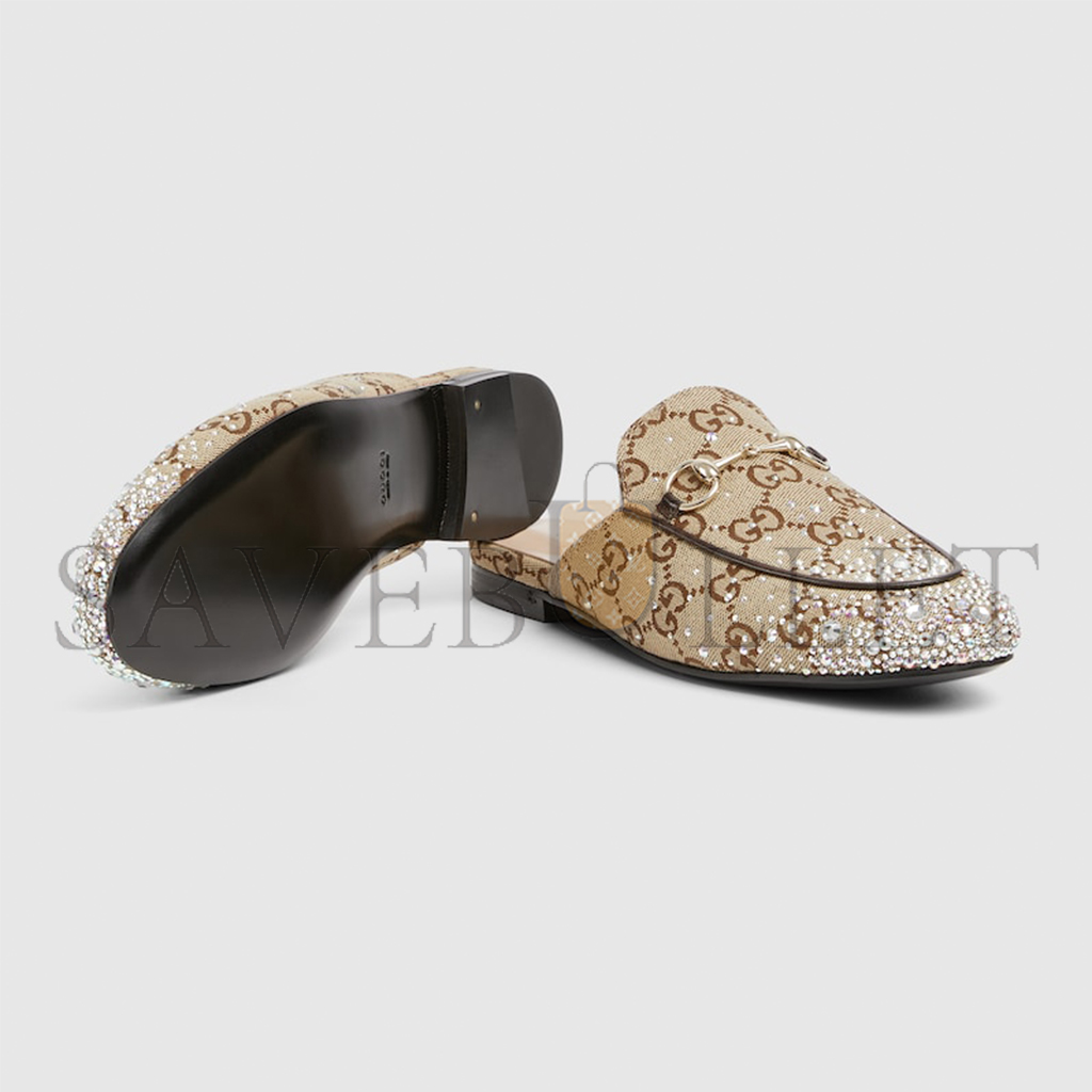 GUCCI WOMEN'S PRINCETOWN SLIPPER 812307 GUCCI WOMEN'S PRINCETOWN SLIPPER 812307